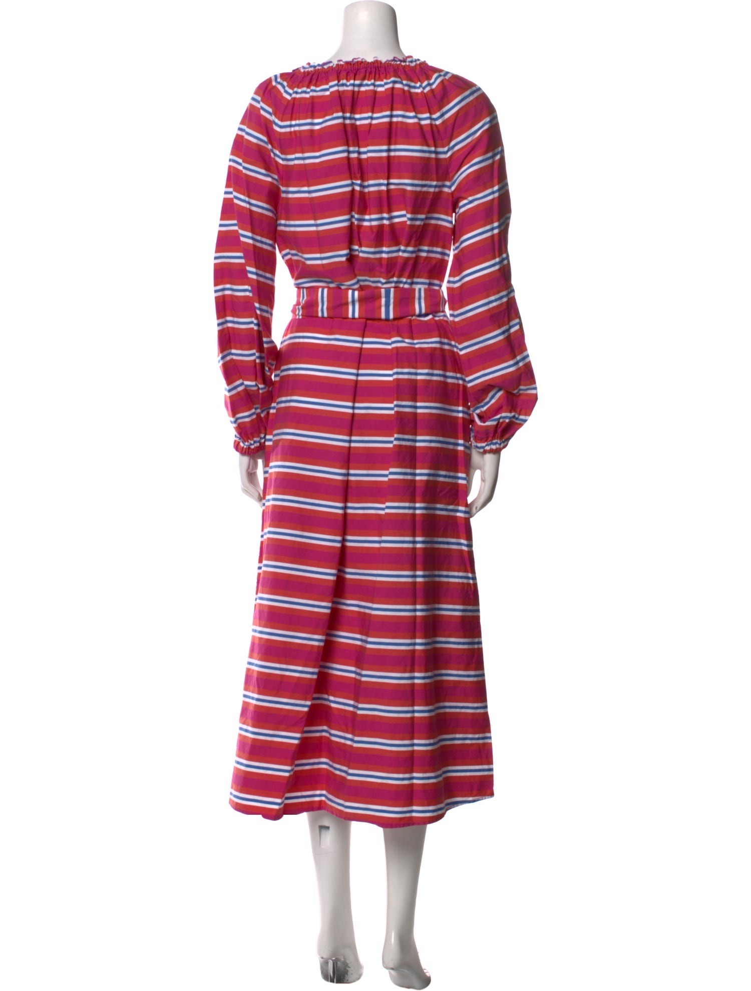 Ann Mashburn Striped Long Dress
